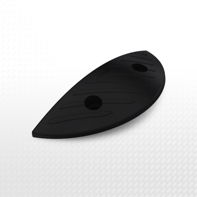 ZT40301 - 40x110x300 BLACK SPEED BUMP END CAP
