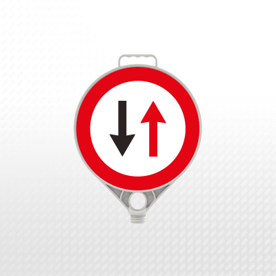 ZT541 - PPC REFLECTIVE CIRCULAR TRAFFIC SIGN BOADRD