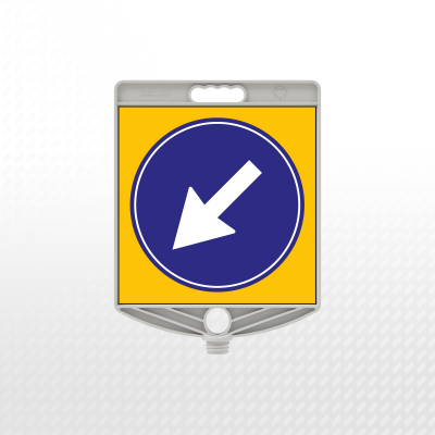 ZT947 - PPC REFLECTIVETRAFFIC SIGN BOARD