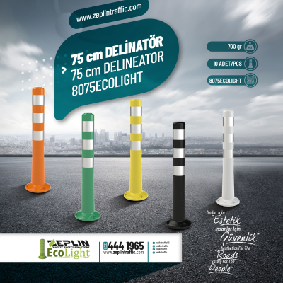 8075ECOLIGHT - 75 cm economic delineator